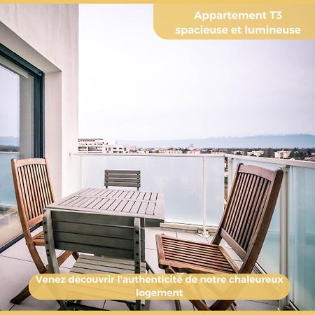 Appart T3 Moderne Ambilly Appartement Buitenkant foto